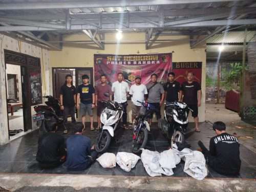 5 Pencuri Tin Slag Ditangkap Polisi