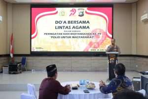 Polres Babar Gelar Doa Bersama Lintas Agama
