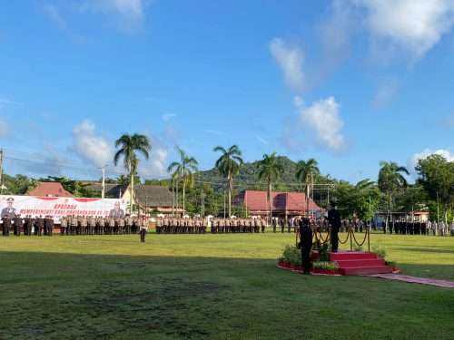 Kapolres Pimpin Upacara HUT Bhayangkara