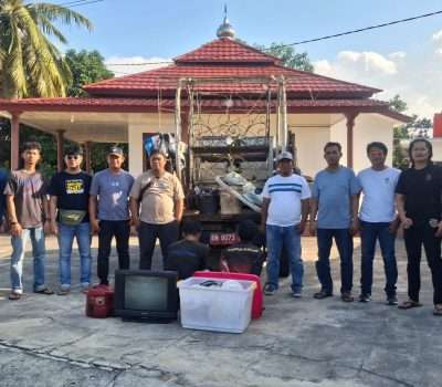Polisi Ciduk 3 Pencuri di Pondok Kebun
