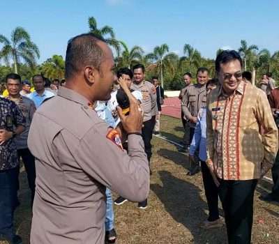 Kapolres Bangka Barat Dapat Kejutan Dari Forkopimda