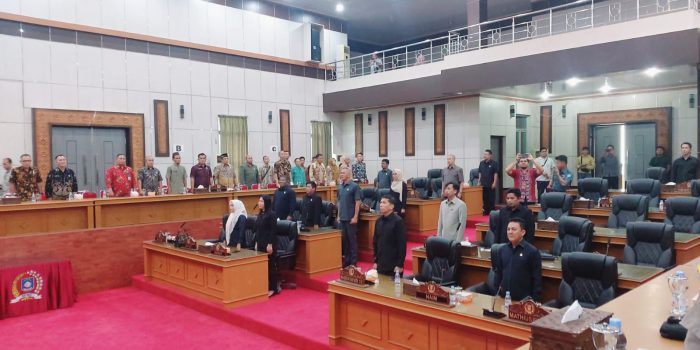 DPRD Gelar Rapat Paripurna Penyampaian Rancangan Awal RPJMD