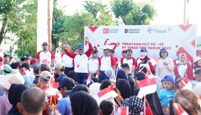 Meriahnya Puncak Pekan Sehat HUT ke-49 PTimah di Pangkalpinang