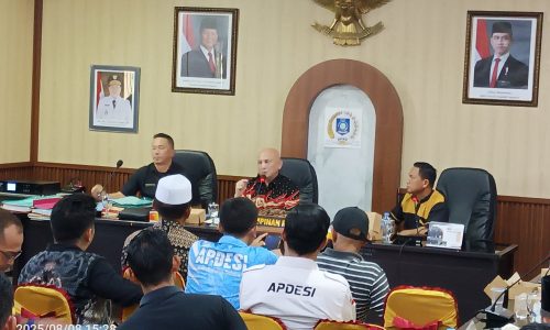 Terima Data Lahan Terdampak Satgas PKH Dari Kades, Begini Kata Didit