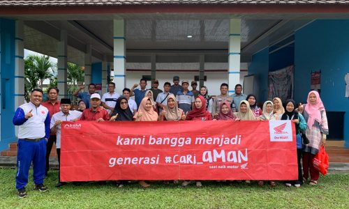 Honda Babel Ajak Aparatur Desa Aik Merbau Jadi Role Model