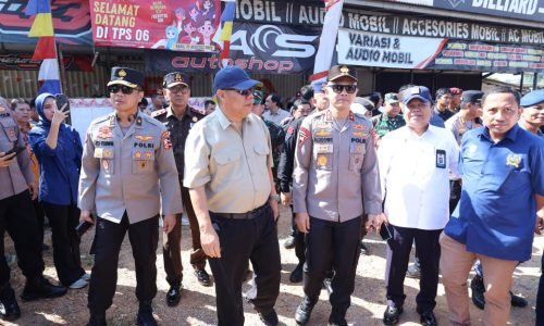 Sejak Pagi Kapolda Pantau TPS