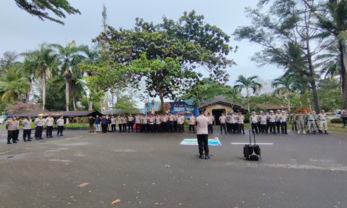 Polres Bangka Amankan Rapat Pleno Rekapitulasi