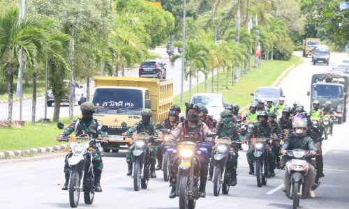 Pasukan Gabungan Gelar Patroli Skala Besar