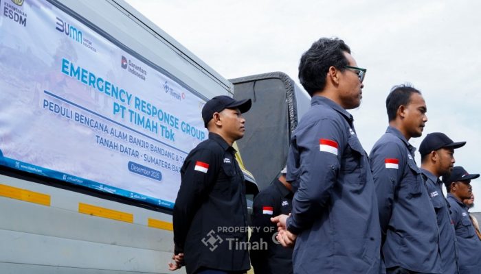 Tim ERG PT TIMAH Rampungkan Aksi Tanggap Bencana di Sumatera