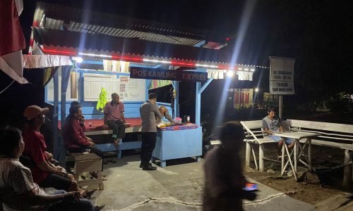 Perkuat Poskamling Demi Keamanan Masyarakat