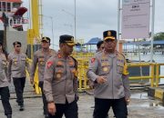 Kapolres Pastikan Kesiapan Pengamanan di Pelabuhan Tanjung Kalian