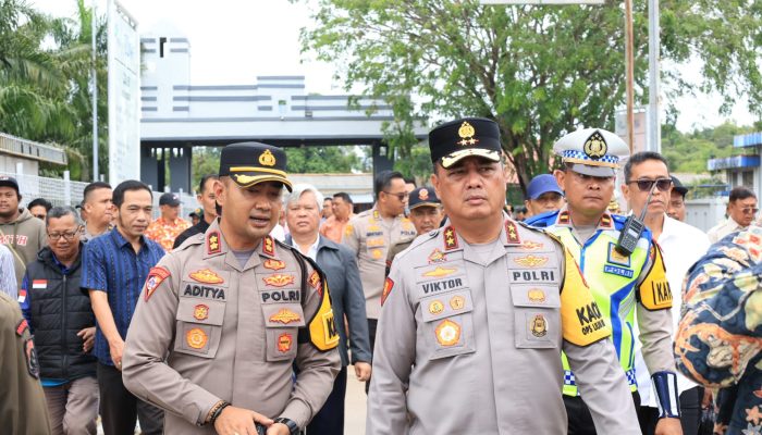 Kapolda Bersama Forkopimda Tinjau Pelabuhan Tanjung Kalian, Pastikan Pengamanan Berjalan Baik