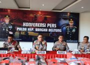 Awal Tahun 2026 Puluhan Kasus Terungkap, Polda Babel Tegaskan Komitmen Berantas Narkoba