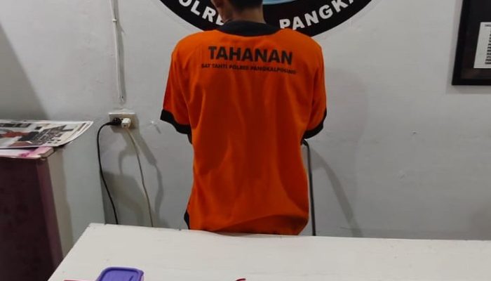 Pengedar Narkotika Bersenpi Rakitan Ditangkap Polisi