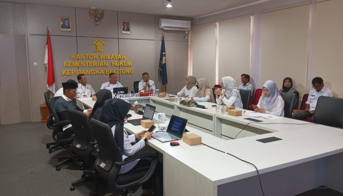 Pemkot Harmonisasi Dua Raperkada di Kanwil Kemenkumham