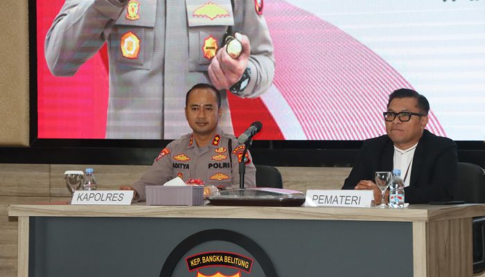 Polres Bangka Barat Gelar Pelatihan Public Speaking