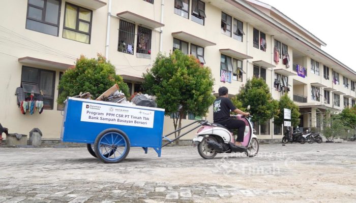 PT TIMAH Aktif Mendukung Keberadaan Bank Sampah