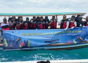 PT TIMAH Tenggelamkan Atraktor Cumi di Perairan Belitung Timur