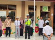 Anggota Satlantas Polres Bangka Jadi Inspektur Upacara