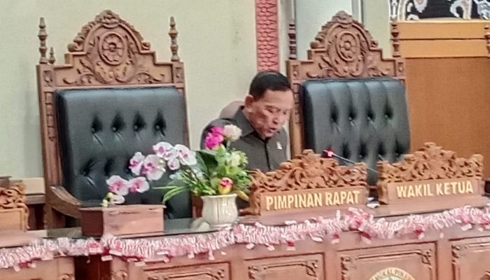 Hibir Pimpin Rapat Paripurna Kesatu Masa Persidangan II Tahun 2026