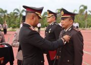 Kapolres Pimpin Upacara Penganugerahan Satya Lencana