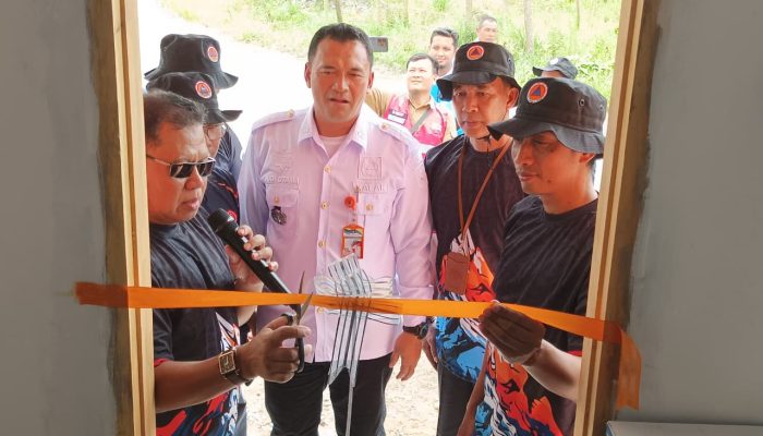 Posko Destana Pertama di Kelurahan Parit Lalang Diresmikan‎