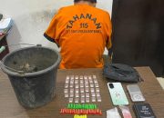 Pria Ini Kedapatan Miliki Puluhan Paket Sabu