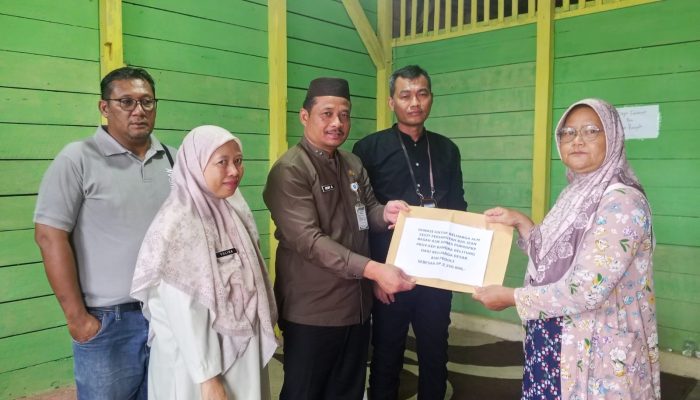 Fery Antar Langsung Santunan ke Keluarga Almarhum Sigit