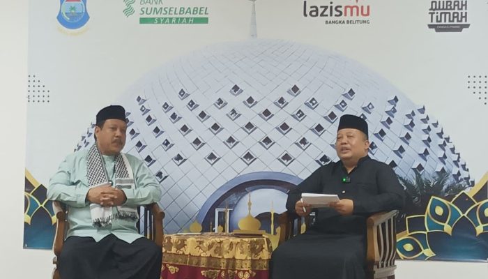 Safari Ramadan Perdana Pemkot Pangkalpinang di Masjid Kubah Timah