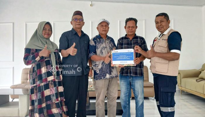 PT TIMAH Dukung Pelestarian Adat Ruwah dan Perang Ketupat