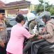 Kapolresta Bagikan Ratusan Paket Takjil di Titik Nol