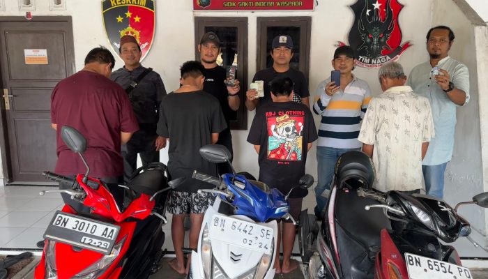 Tim Buser Naga Amankan 4 Pemain Kartu Domino