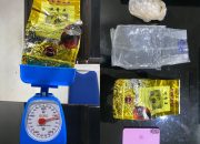 Polisi Geledah Kontrakan di Pangkalpinang, Temukan Sabu Satu Kilogram Lebih