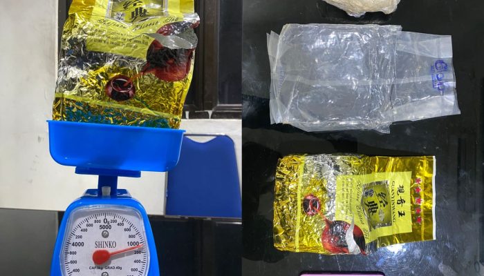 Polisi Geledah Kontrakan di Pangkalpinang, Temukan Sabu Satu Kilogram Lebih