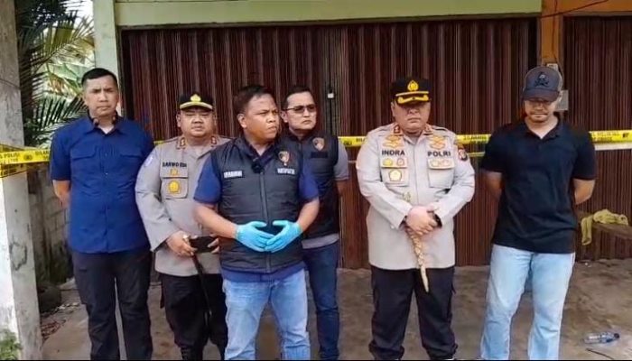 Penyidik Tipidter Bareskrim Geledah dan Sita Ruko di Kelapa Kampit