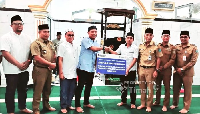 Kolaborasi PT TIMAH Tbk dengan Pemerintah Kabupaten Belitung
