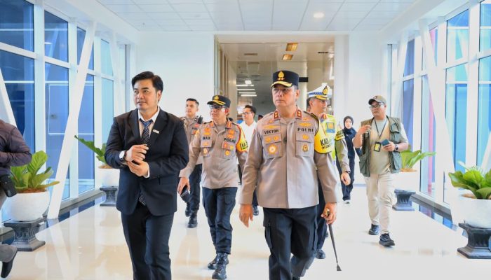 Kapolda Pantau Pos Pengamanan di Bandara-Pelabuhan