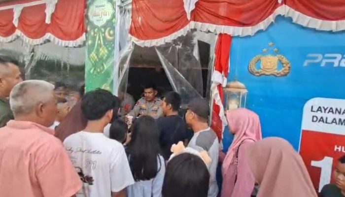 Aksi Humanis Polres Bangka Barat Tuai Apresiasi