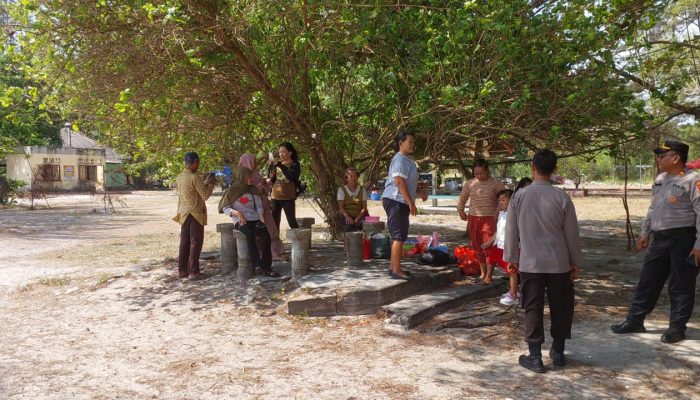 Satbinmas Patroli di Objek Wisata