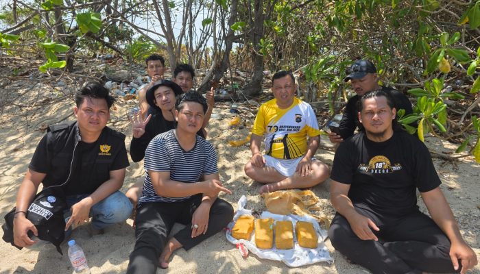 Nelayan Belitung Kembali Temukan 4 Paket Sabu