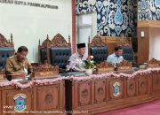 Abang Hertza Pimpin Rapat Paripurna Penyampaian LKPJ Wali Kota