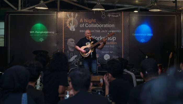PT TIMAH Berperan Bangun Ekosistem Musik Lokal