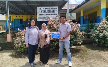 PT TIMAH Serahkan Bantuan untuk TK/Pos Paud Nusa Indah