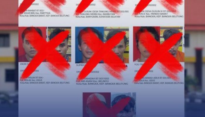 Nekad Melarikan Diri, 8 Tahanan Polres Bangka Ditangkap Lagi