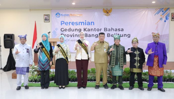 Gedung Kantor Bahasa Provinsi Babel Diresmikan