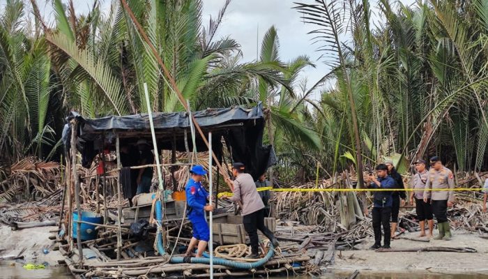 Tim Gabungan Tertibkan Tambang Ilegal di Jade Bahrain