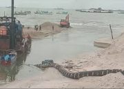 PT TIMAH Kembali Lakukan Pengerukan Alur Muara Air Kantung