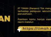 PT TIMAH Imbau Masyarakat Waspadai Penipuan Lowongan Kerja