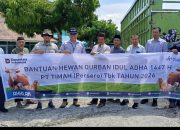 Warga Bangka Barat Antusias Sambut Bantuan Hewan Kurban