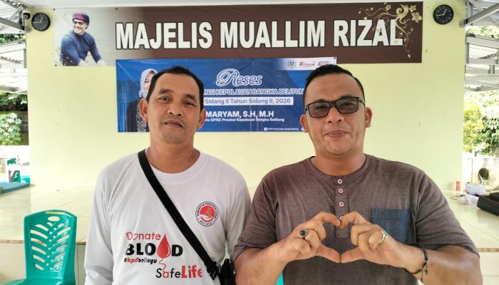 Komunitas Donor Darah Harapkan Dukungan dari DPRD Babel